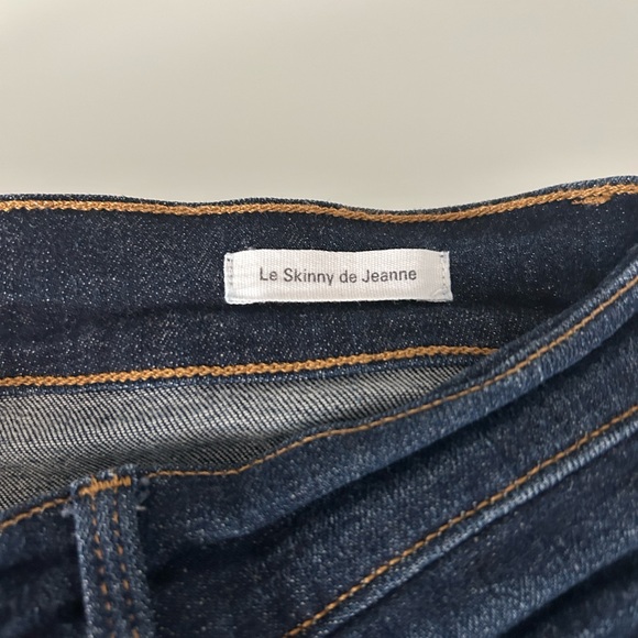 Frame Denim Women's Indigo Straight Leg Jeans - Picture 3 of 7